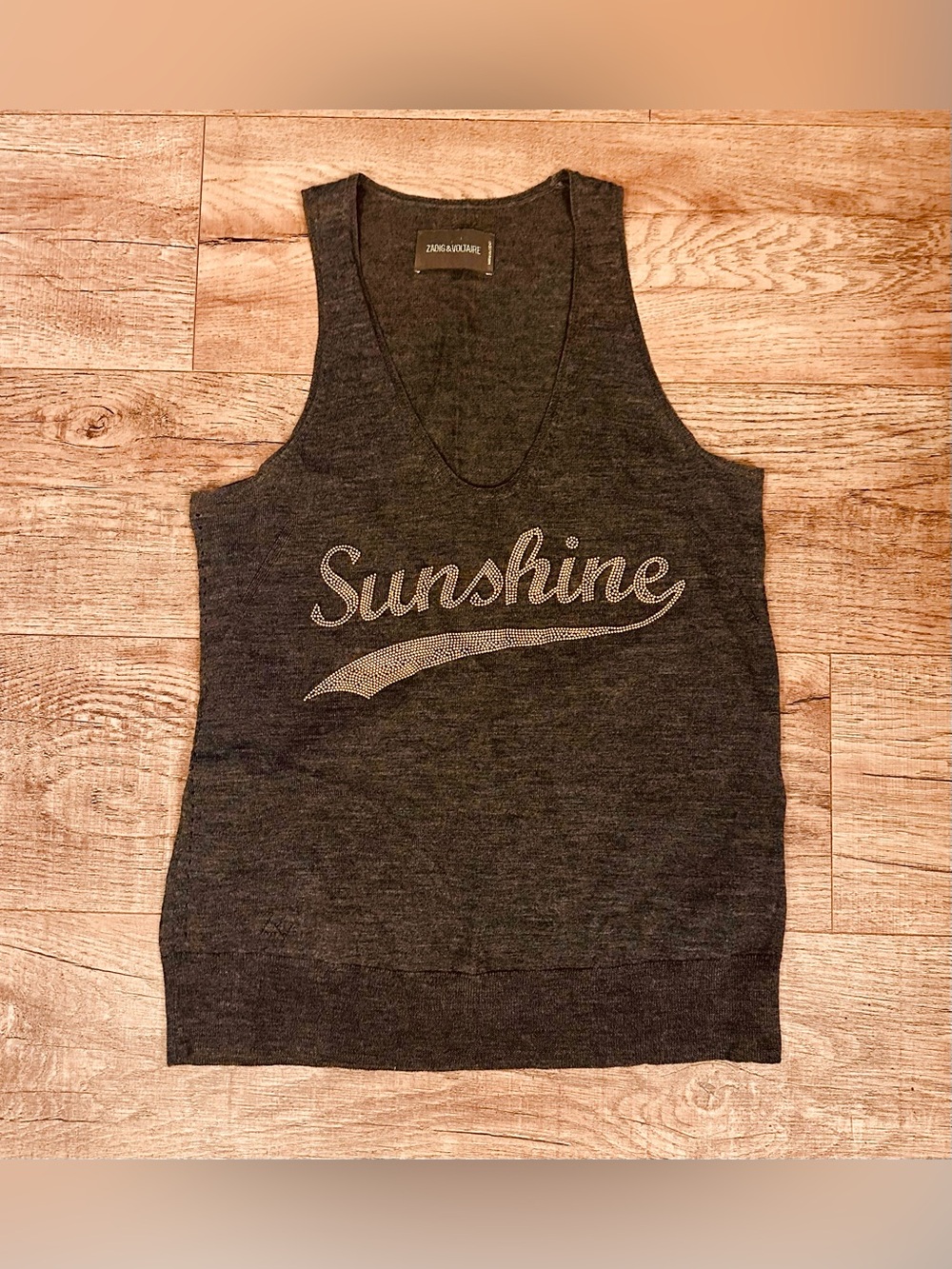 Zadig & Voltaire Merino Wool Sunshine Tank Size XS
